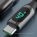 LED-Anzeige schnelles Laden USB2.0 bis Typ-C-Kabel